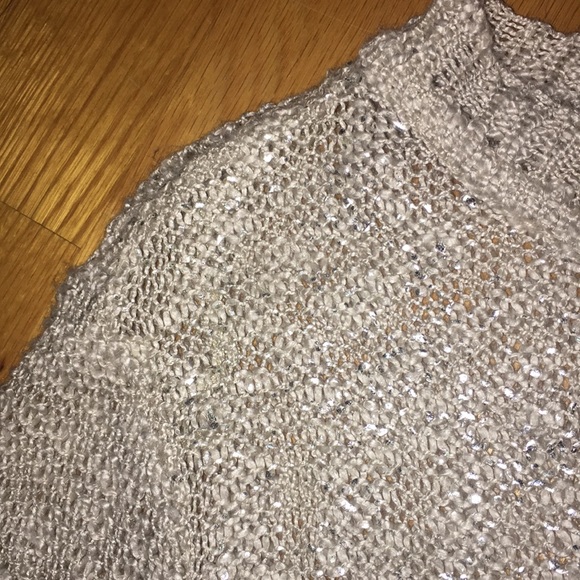 Metallic sweater 3/4 sleeves - Picture 4 of 4